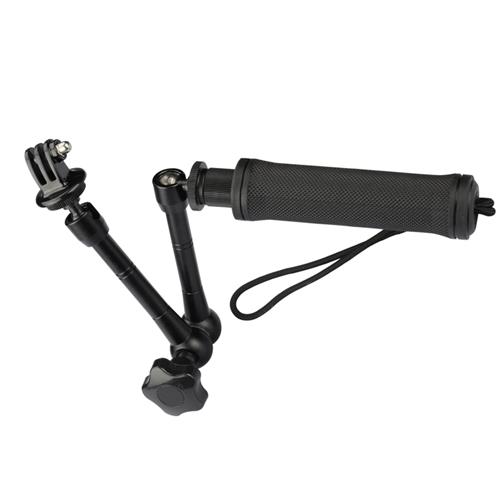 Selfie-Stick-Monopod-3-Way-Multi-function-Folding-Arm-Lever-Tripod-Mounts-3-Way Grip-Arm-Tripod-for-Xiaomi -i-Action-Camera-BMGP139